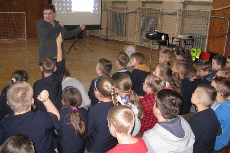 SDBC w Szkole Podstawowej im. mjr. H. Sucharskiego w Iwierzycach