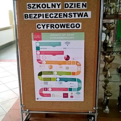 Szkolny Dzień Bezpieczeństwa Cyfrowego w Szkole Podstawowej w Kupiskach